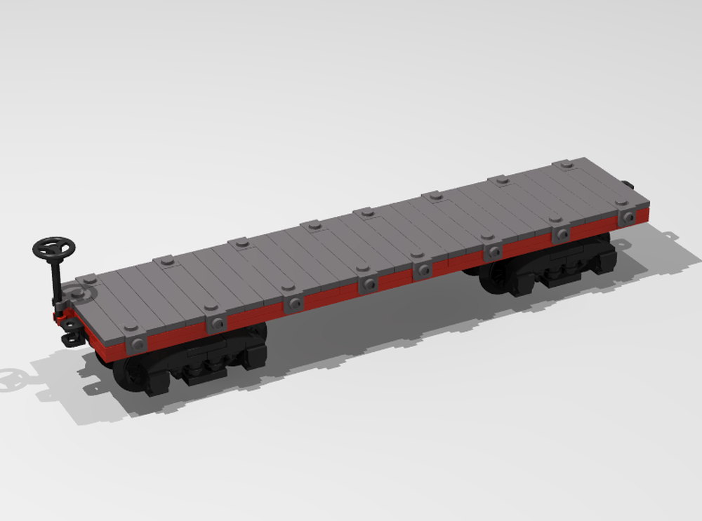 Lego D&RGW Narrow Gauge Flatcar