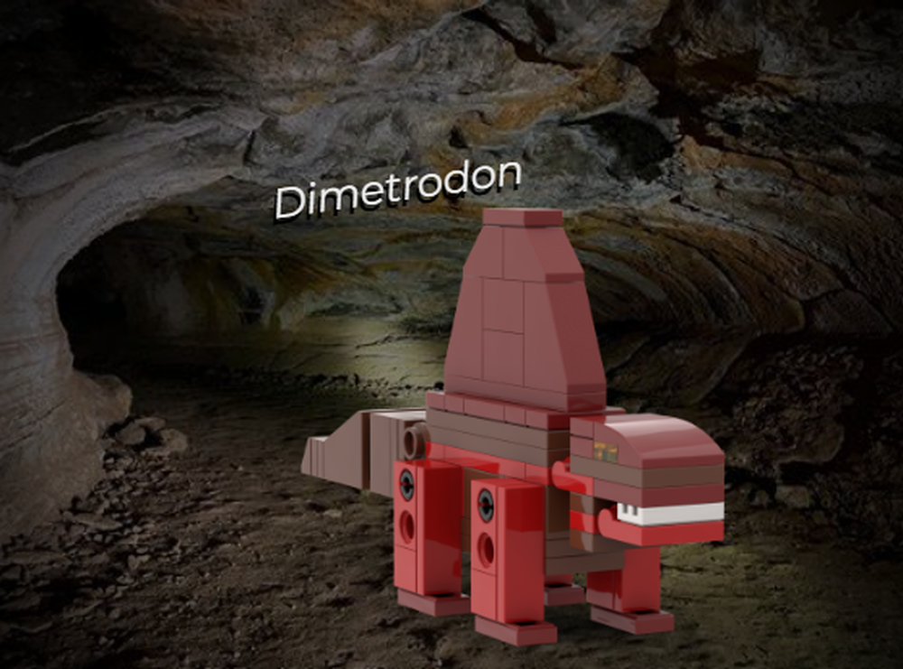 Lego Dimetrodon