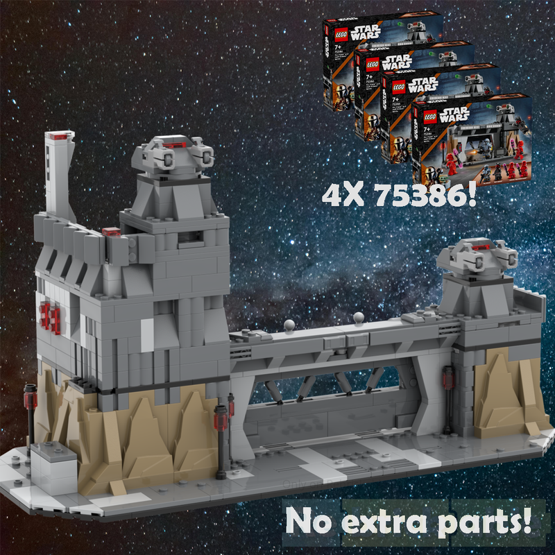 Lego 4X 75386 quadruple build
