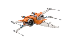 75273 Poe Dameron's x wing T70 accuracy mod (The Rise of Skywalker)