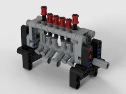 engine inline six modern pistons
