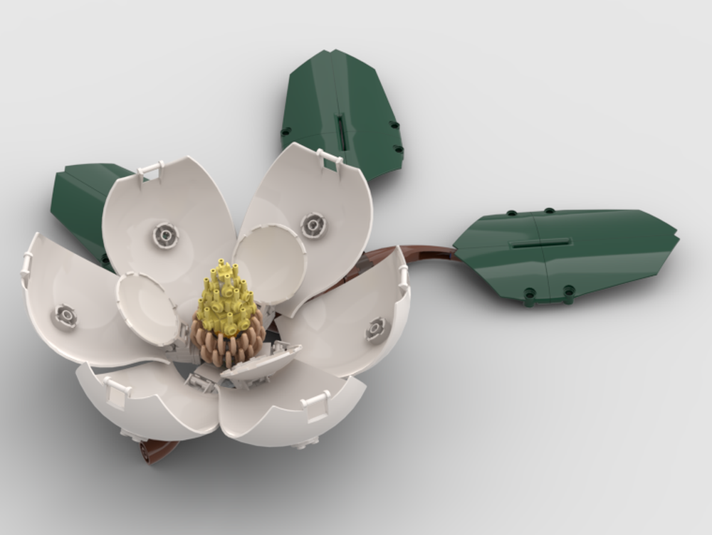 Lego Magnolia Flower