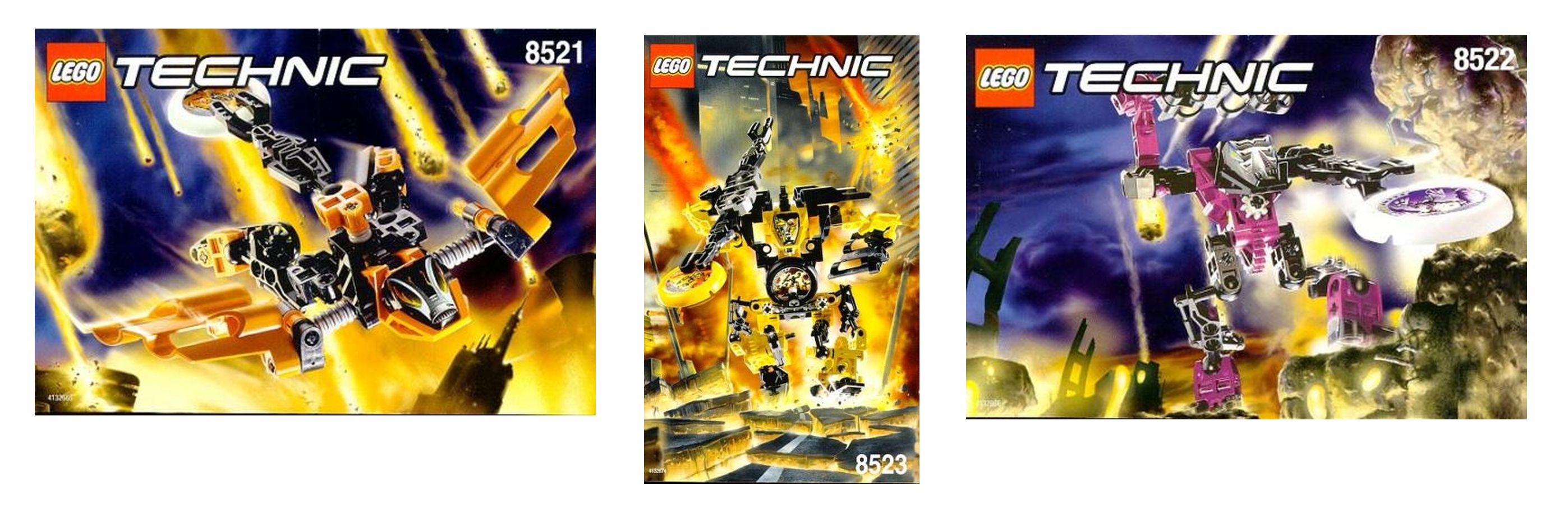 Lego Dynamo (8521 + 8522 + 8523)