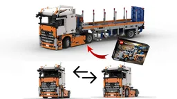 42128 Mercedes Actros manual Version with Tail-Lift Trailer