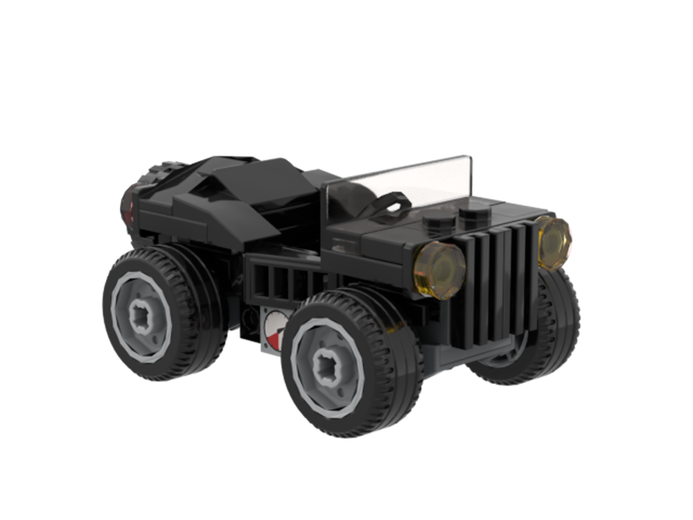Lego Black Willy's jeep