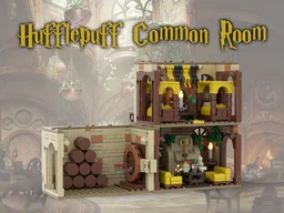 Hufflep*ff Common Room Set (Modular)