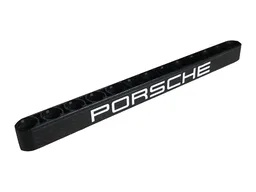 Technic, Liftarm Thick 1 x 13 with White 'PORSCHE' Pattern (Sticker) - Set 42096