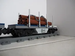 Flatwagon Timbertransport