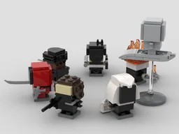 Mini-brickheadz - Other ambiguous Marvel characters