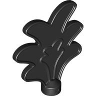 Lego Duplo Plant / Leaf / Black