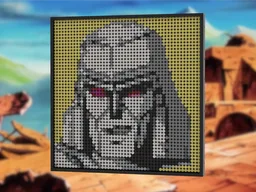 Megatron LEGO Art