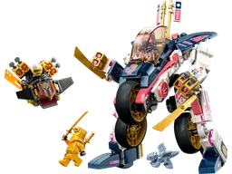 Sora's Transforming Mech Bike Racer