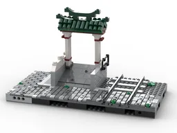 modular trainstation ramp left