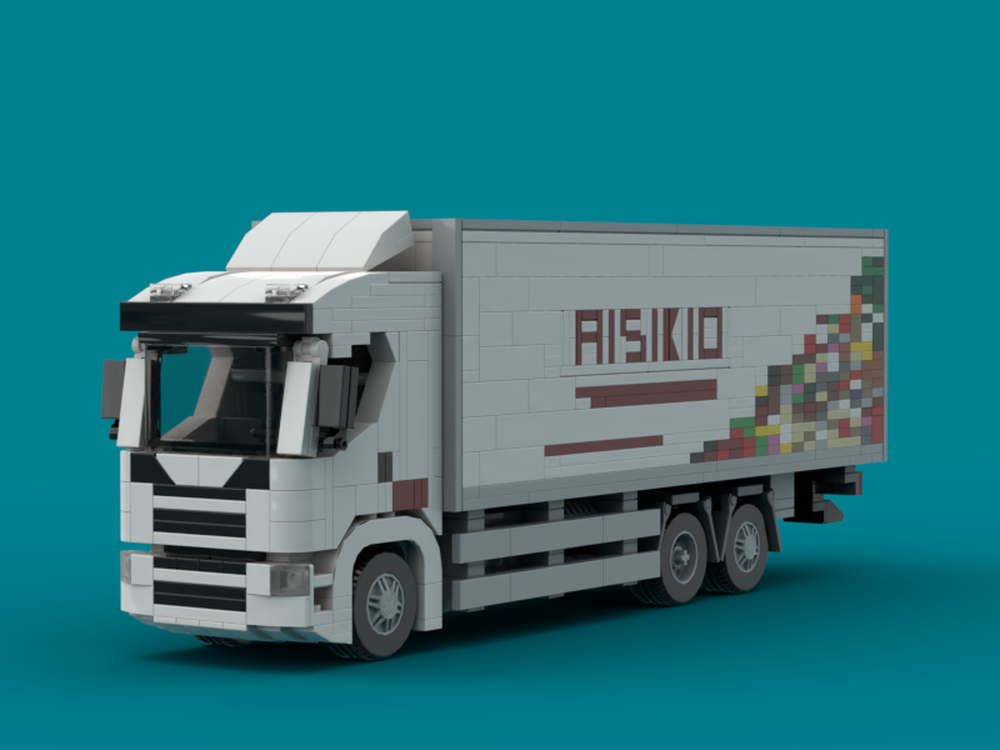 Lego Scania S-series truck, 8 studs wide