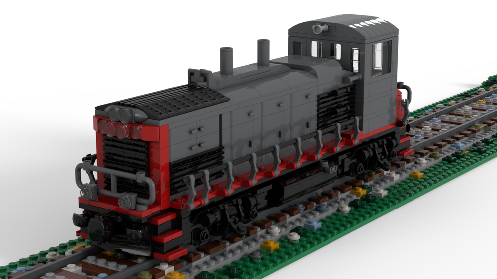 Lego EMD SW1500/MP15AD/MP15AC Cow - Southern Pacific edition