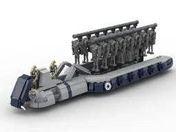 Clone Wars Platoon Attack Craft With Droid Rack (CIS)