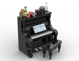 Miniature Upright Piano