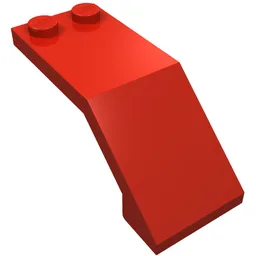Windscreen 5 x 2 x 1 2/3 / Red