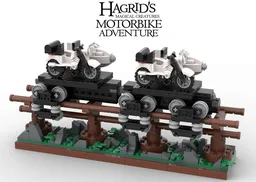 Roller coaster - HP MAGICAL CREATURES MOTORBIKE ADVENTURE - Universal's Islands of Adventure
