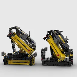 Medium folding crane