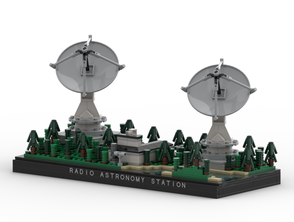 Lego Radio astronomy station