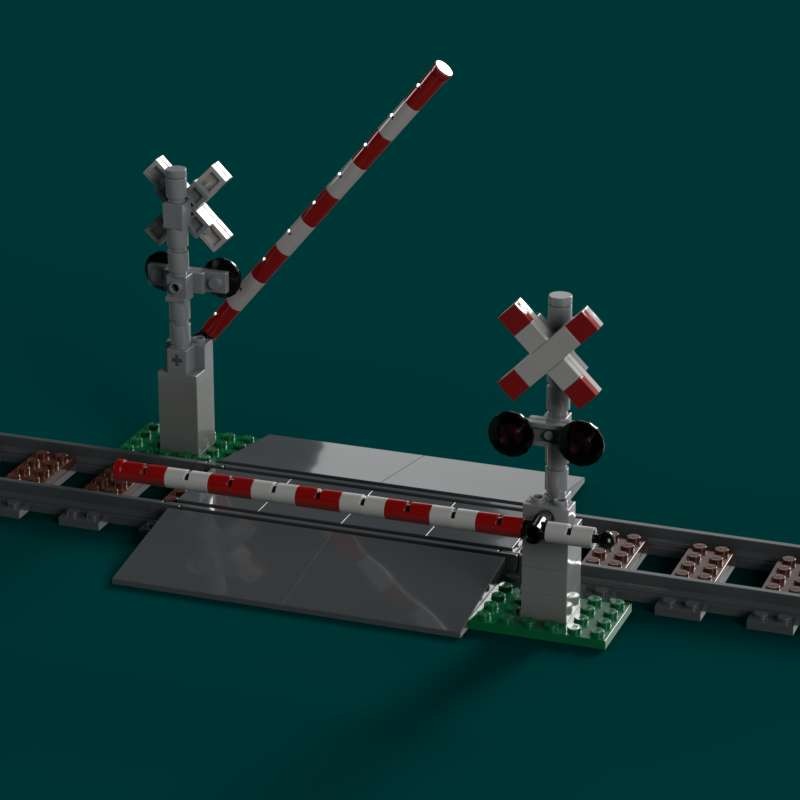 Lego Rail Road Crossing