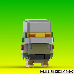 Metalhead (Teenage Mutant Ninja Turtles, 1987) Brickheadz