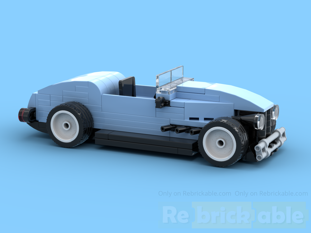 Lego Qasida, bright light blue version