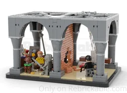 Tintin's Escape - Diorama