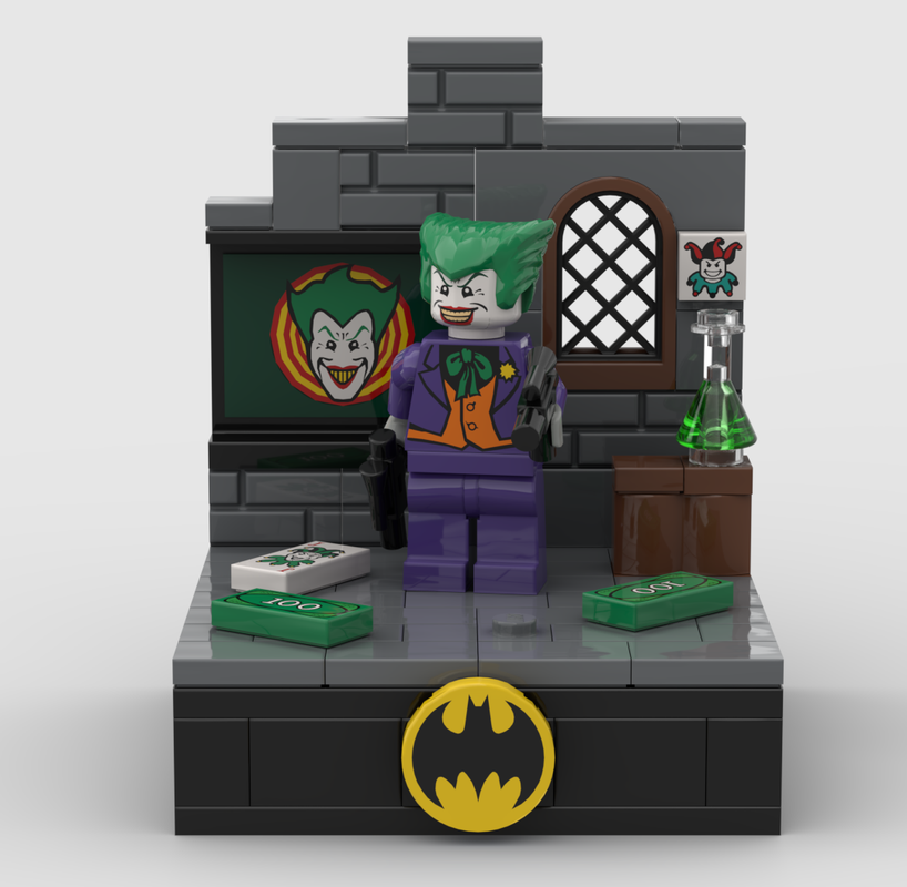 Lego Joker display