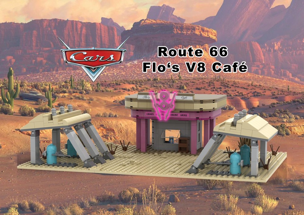 Lego Cars - Flo's Cafe