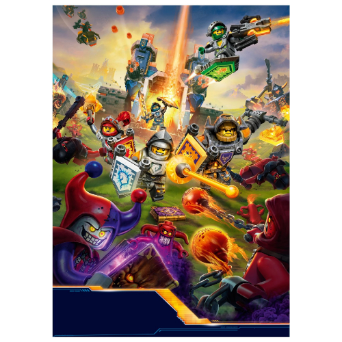 Lego Poster, Nexo Knights / [No Color/Any Color]