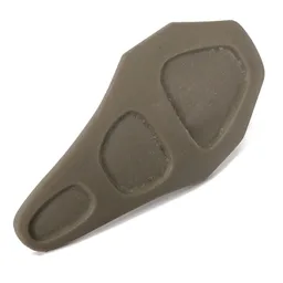 Large Figure Shield / Armor / Panel with 3 Recessed Sections / Light Gray