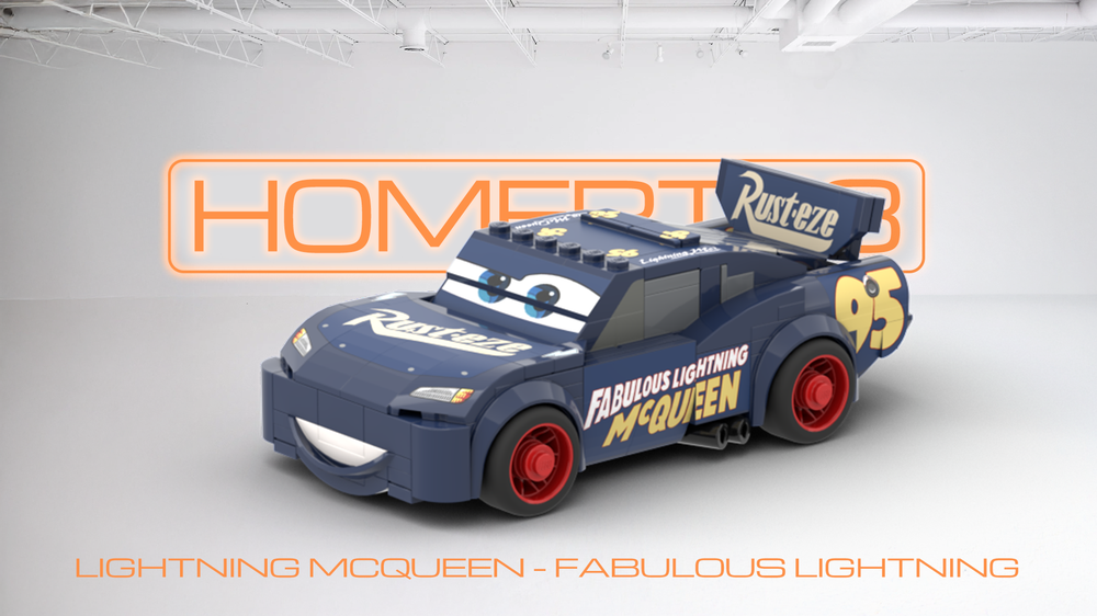 Lego Lightning McQueen - Fabulous Lightning Doc Hudson Hornet