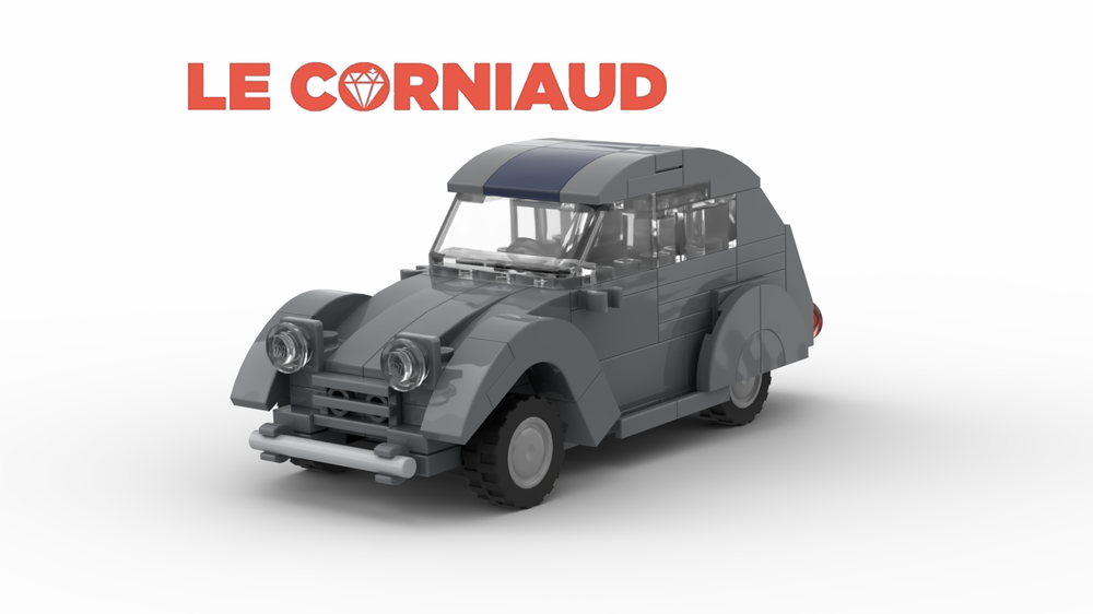 Lego 1958 Citroën 2CV Type AZLP "Le Corniaud"