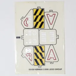 Sticker Sheet for Set 7711-1 / [No Color/Any Color]