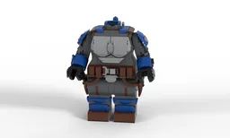 Bo Katan Kryze megafigure (fits Alex BricKartuss helmet)