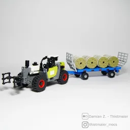 Bale trailer