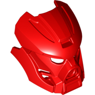 Lego Large Figure Mask, Kanohi Hau (Mask of Fire) / Red