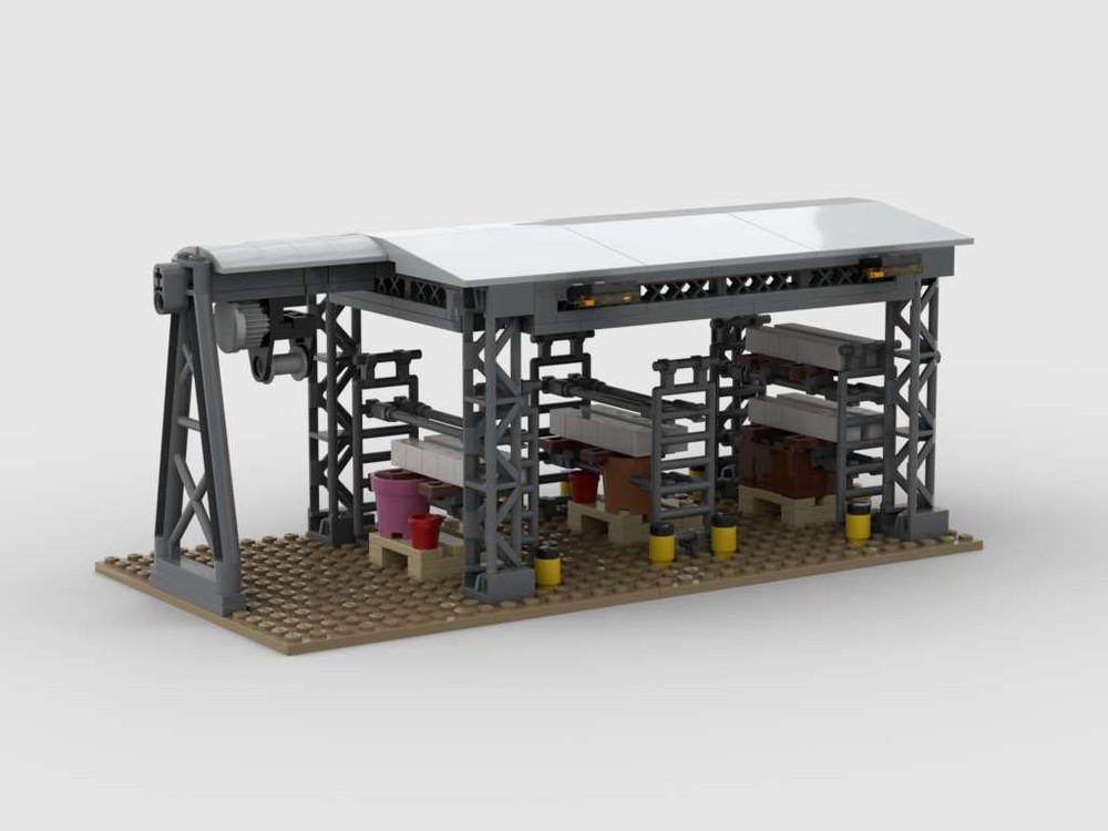 Lego Stangenlager Freilager - Outdoor Storage