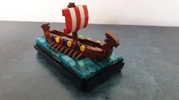 Small Viking Longship