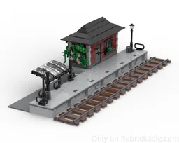 Small village train station