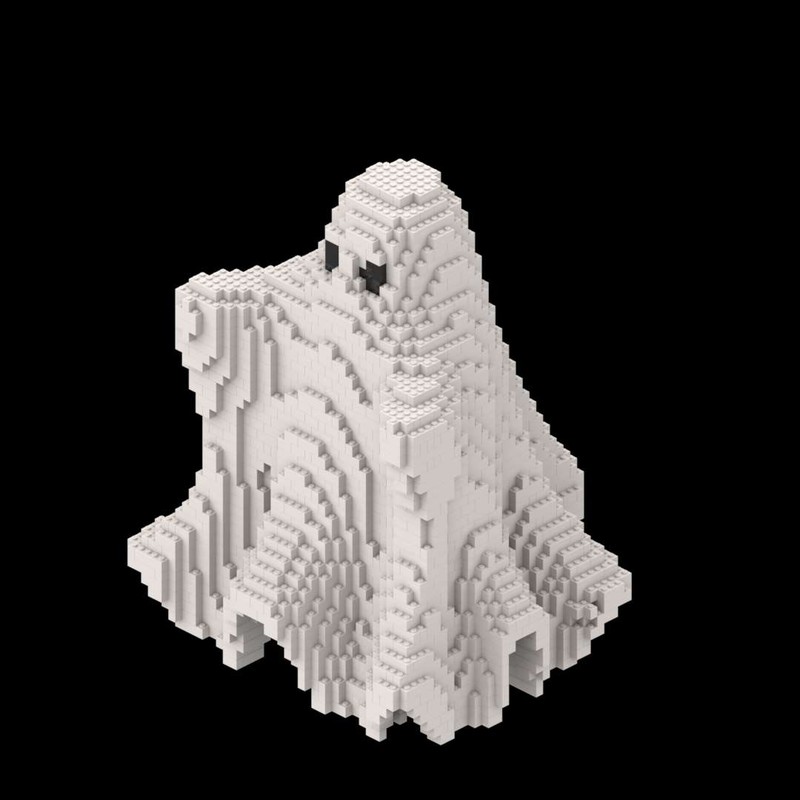 Lego Halloween Ghost