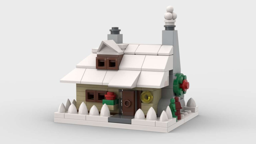 Lego Mini Winter House