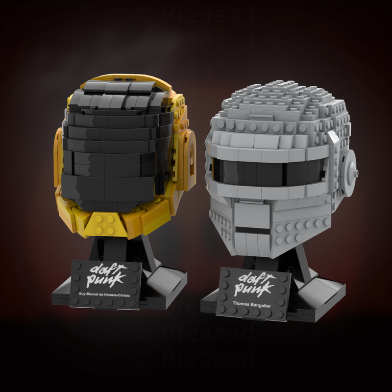 Lego Daft Punk (Helmet Collection)