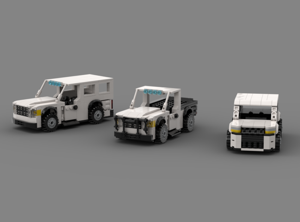 Lego Toyota Land Cruiser Bundle