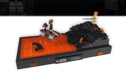 Duel on Mustafar Diorama
