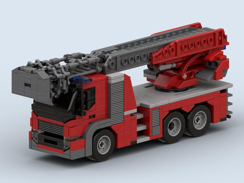 Lego Deventer Fire Ladder Truck