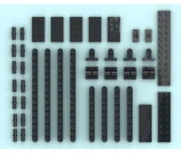 Display Stand for 75389 Dark Falcon