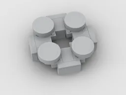 UpScale-4032-Plate Round 2x2
